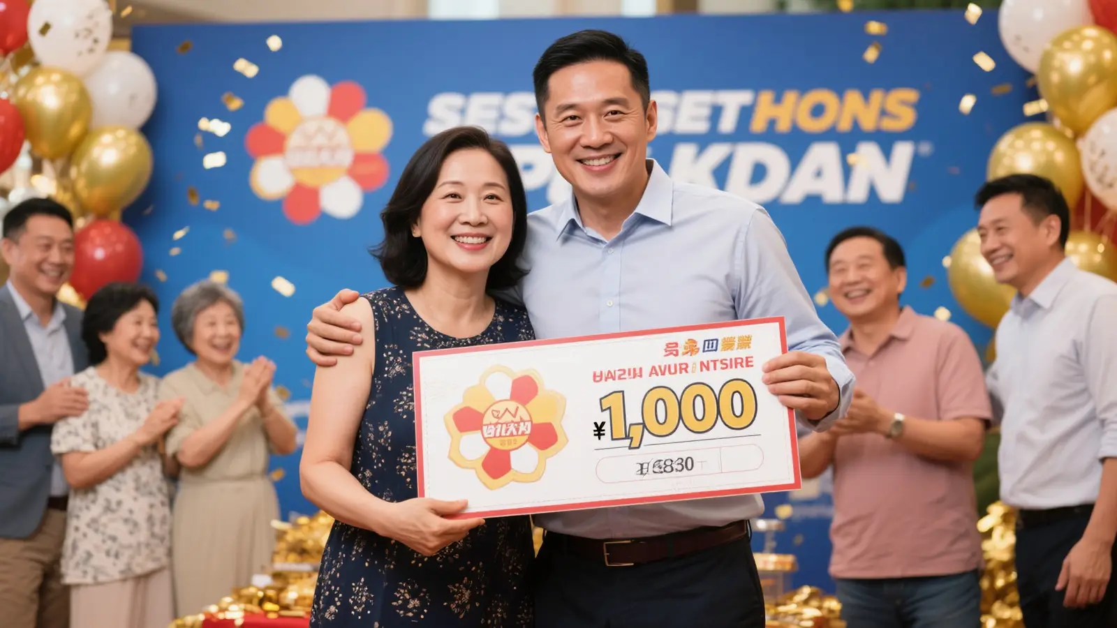 爱意相伴喜临门：男子用妻子生日号赢大乐透1159万